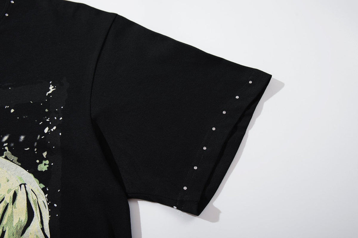 SUPPLY TEE Scientist Lab Studded Graphic T-Shirt
