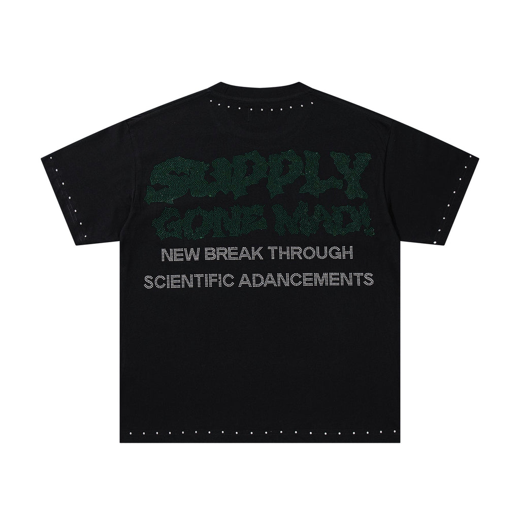 SUPPLY TEE Scientist Lab Studded Graphic T-Shirt