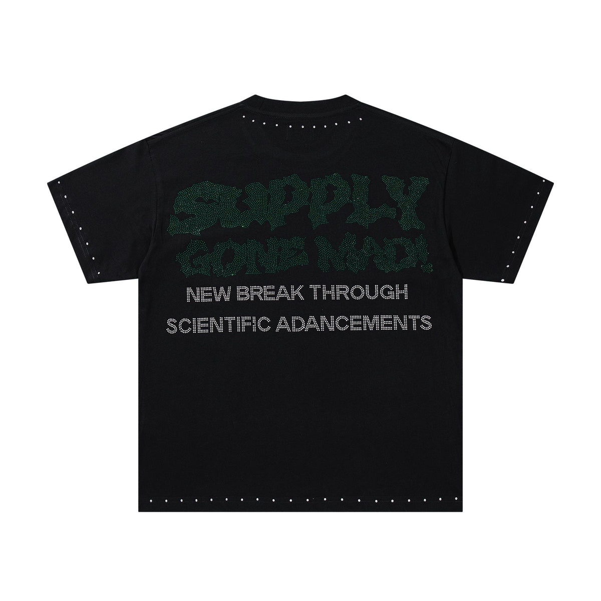 SUPPLY TEE Scientist Lab Studded Graphic T-Shirt