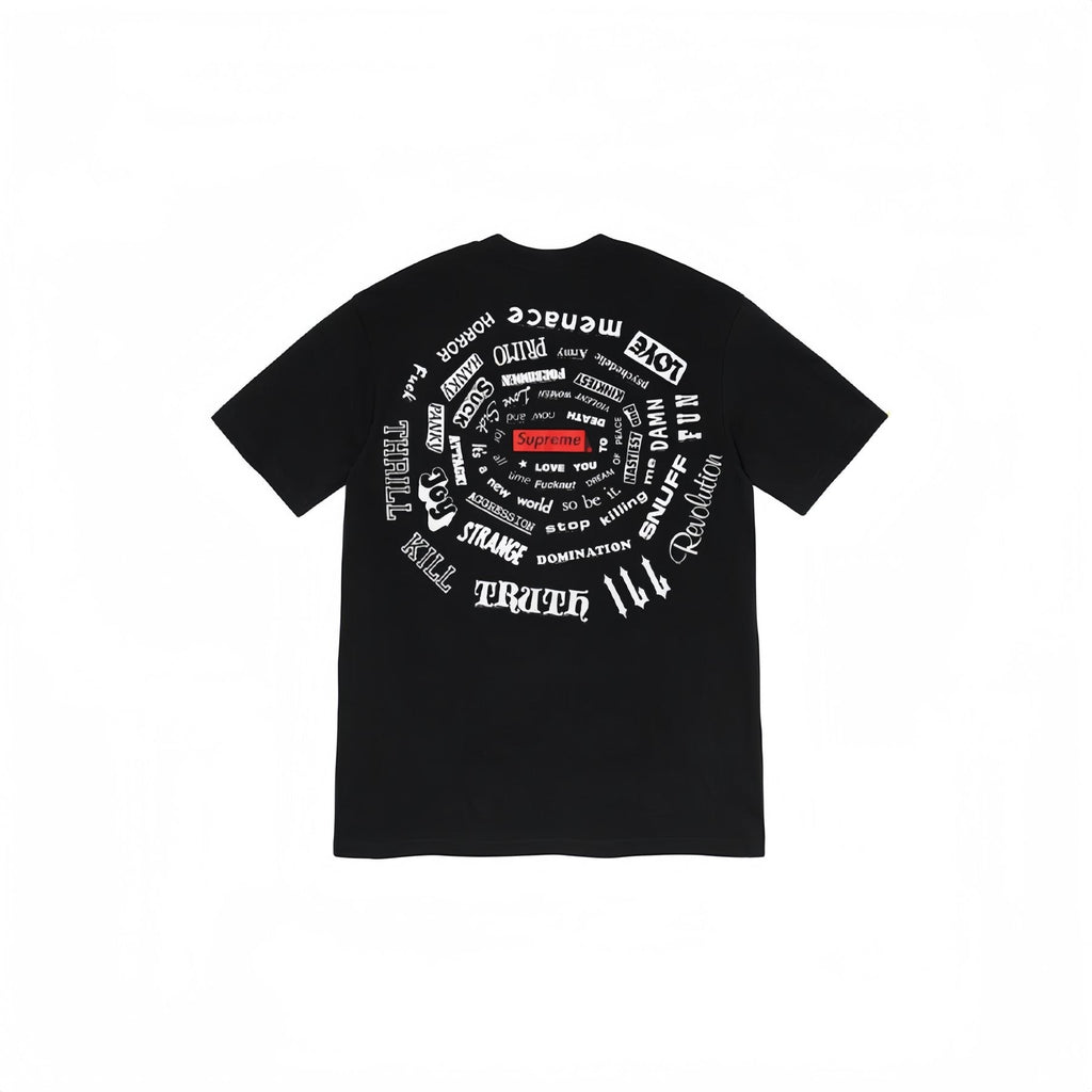 Supreme Spiral Graphic T-Shirt