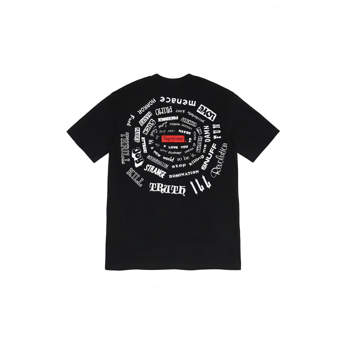 Supreme Spiral Graphic T-Shirt