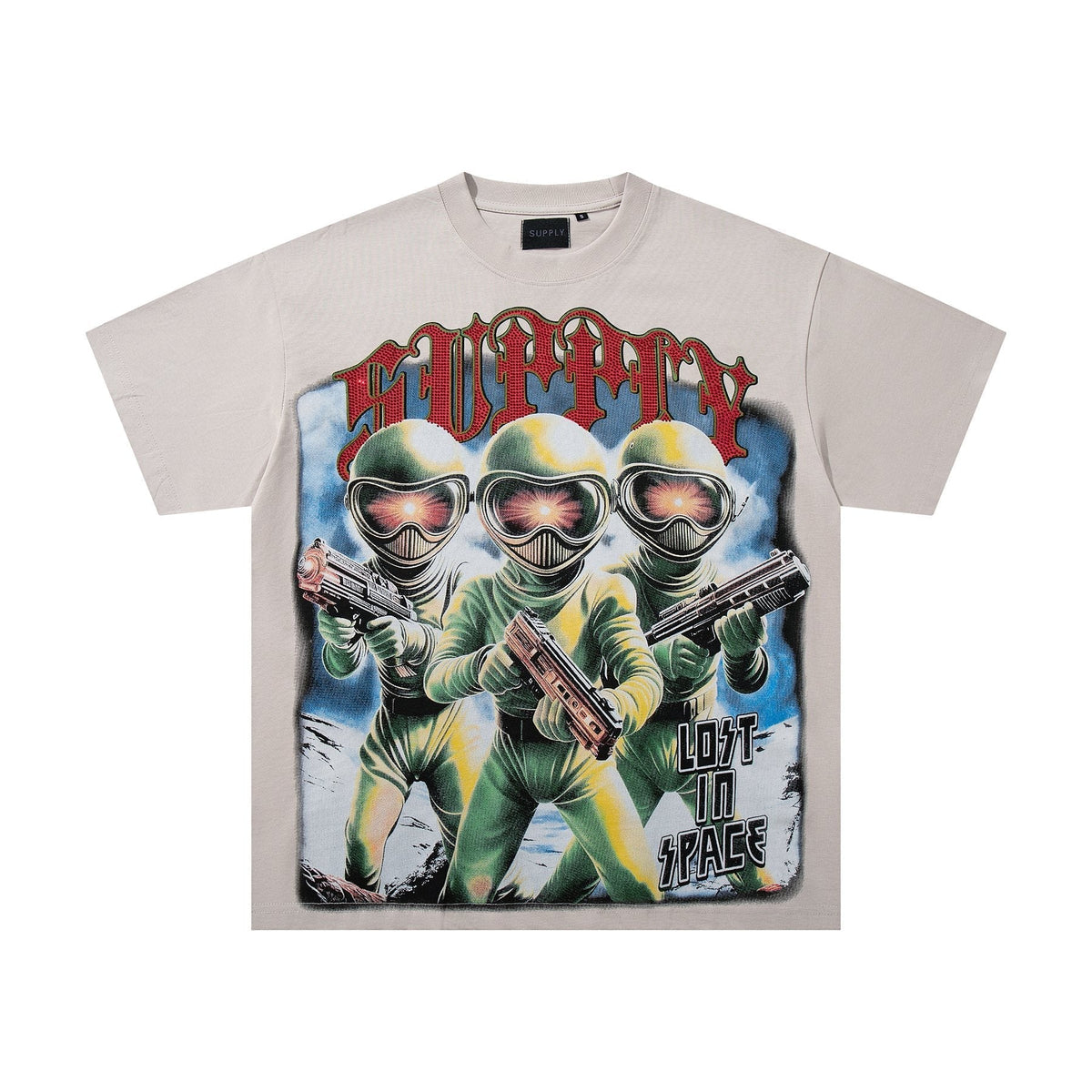 SUPPLY TEE Astronaut Graphic Short-Sleeve T-Shirt