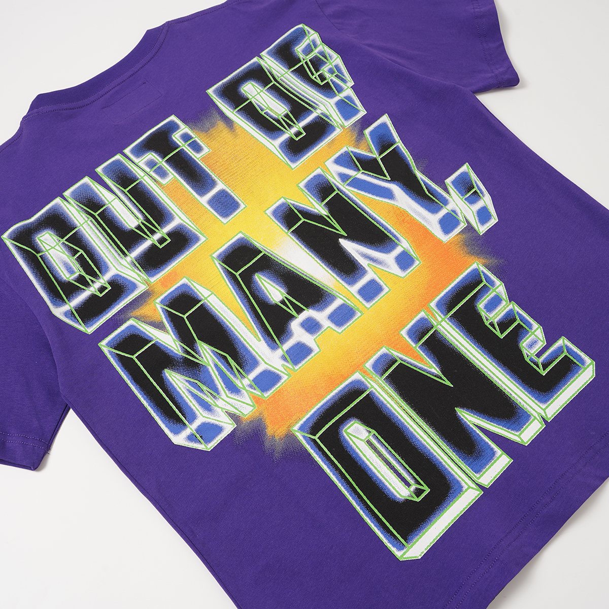Godspeed Out of Many, One Skeleton Graphic T-Shirt