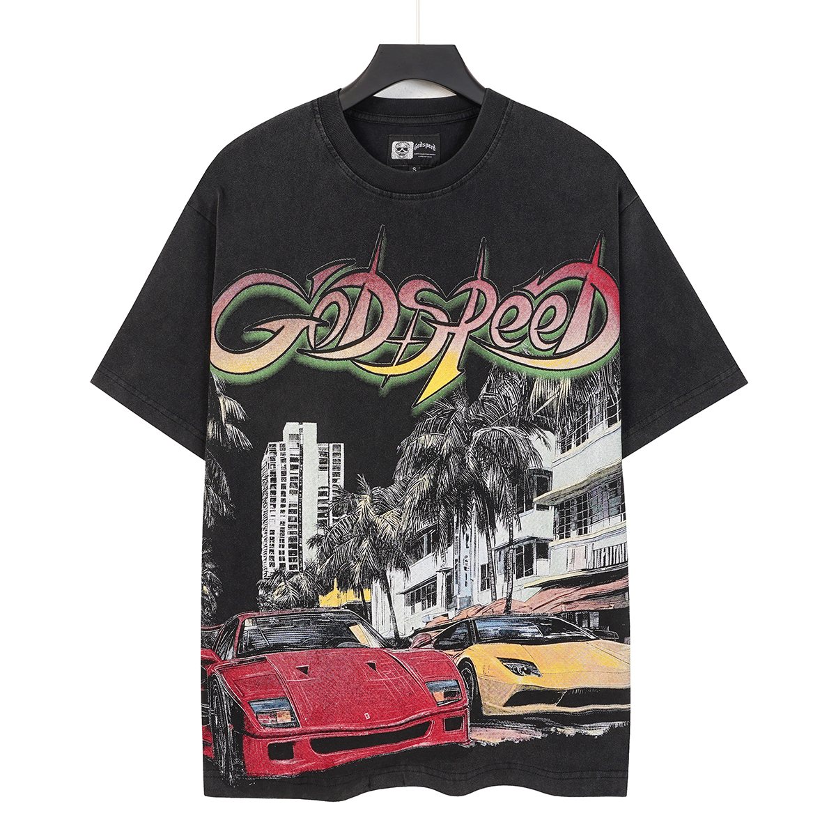 Godspeed Car City G-Back Graphic T-Shirt