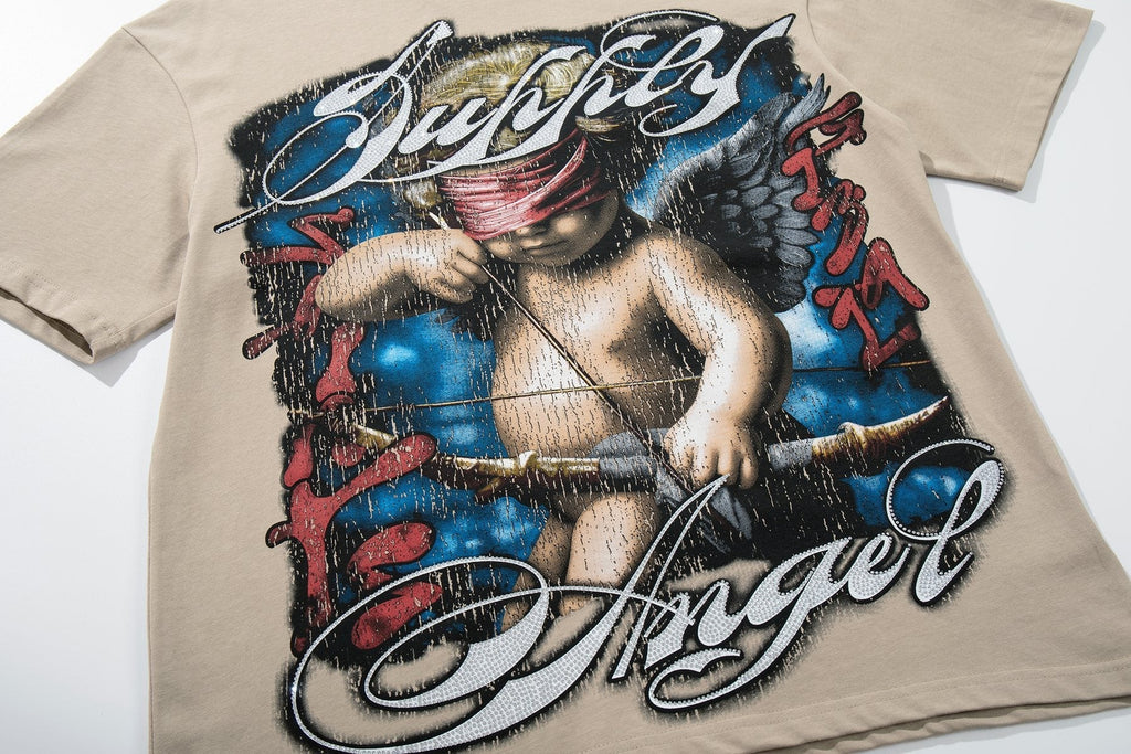 SUPPLY TEE Angel Graphic Short-Sleeve T-Shirt