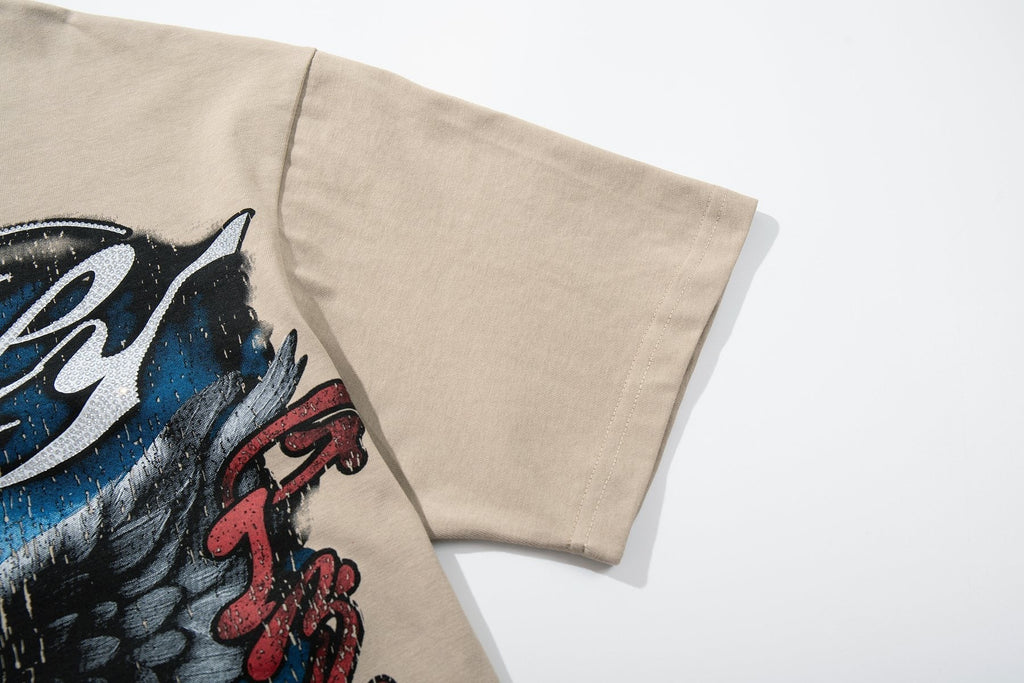 SUPPLY TEE Angel Graphic Short-Sleeve T-Shirt
