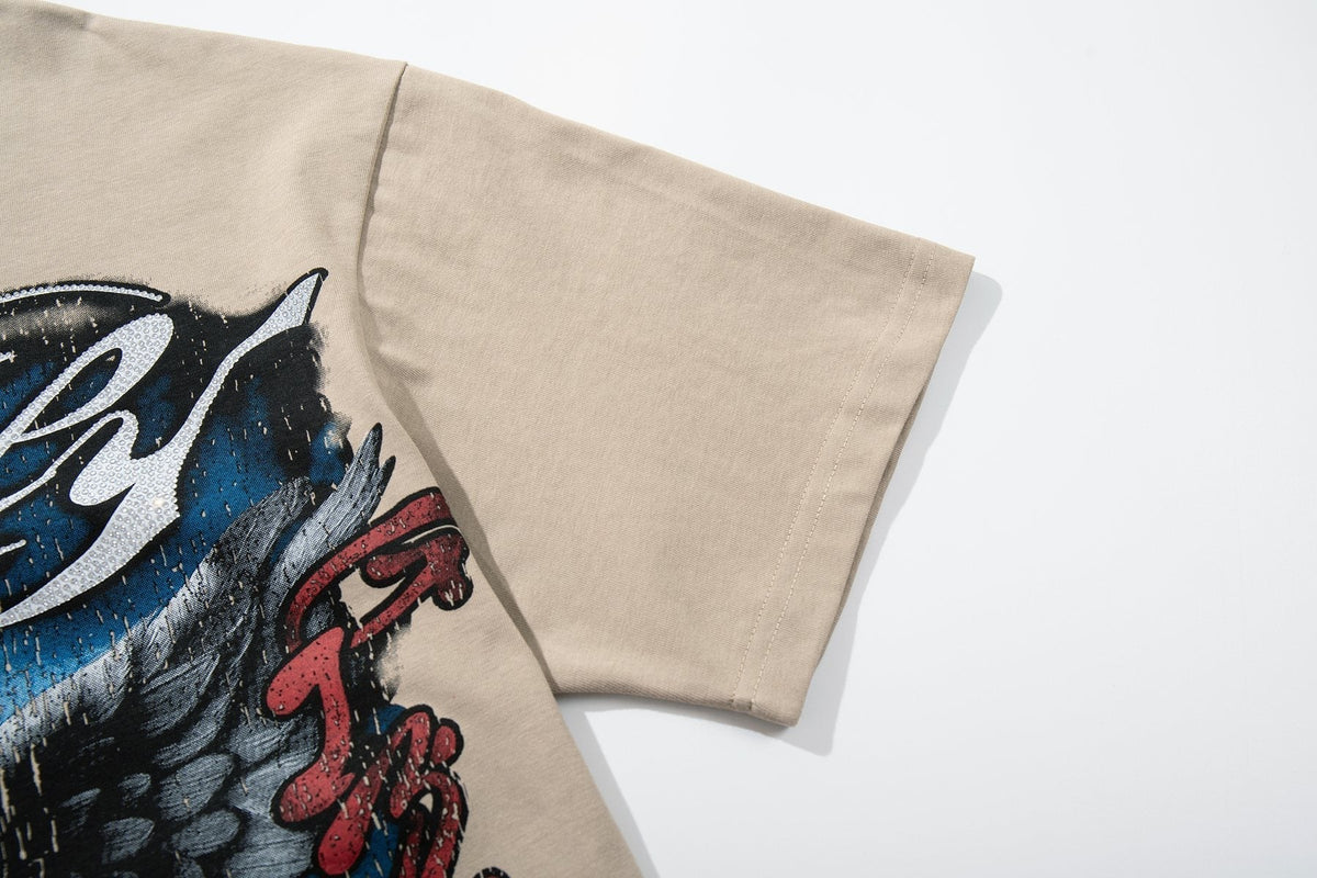 SUPPLY TEE Angel Graphic Short-Sleeve T-Shirt