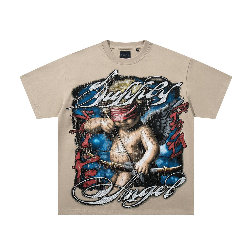 SUPPLY TEE Angel Graphic Short-Sleeve T-Shirt