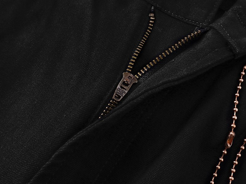 VALABASAS Rhinestone Triangle Jeans