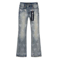VALABASAS Rhinestone Triangle Jeans