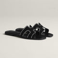 0ran Sandal Noir White