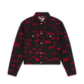 5EX AOP DENIM TRUCKER JACKET