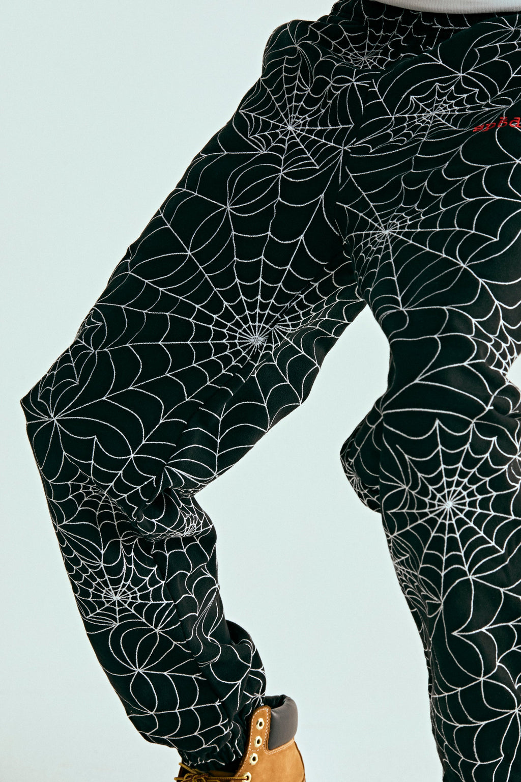 EMBROIDERED AOP SWEATPANT