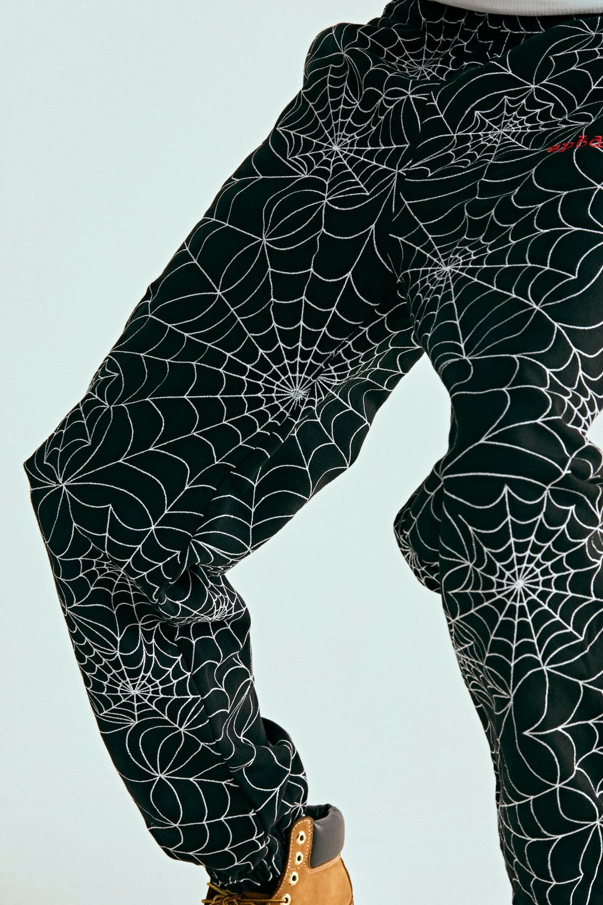 EMBROIDERED AOP SWEATPANT