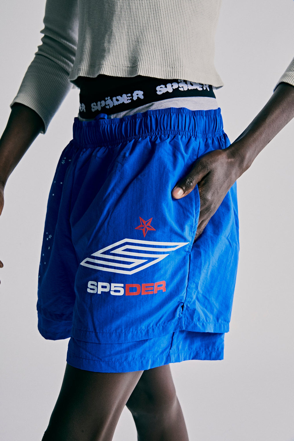 SP5DER PRO DOUBLE LAYER SHORT