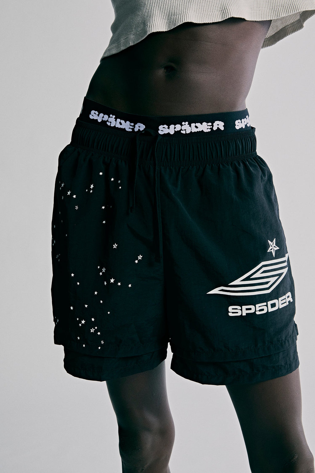 SP5DER PRO DOUBLE LAYER SHORT